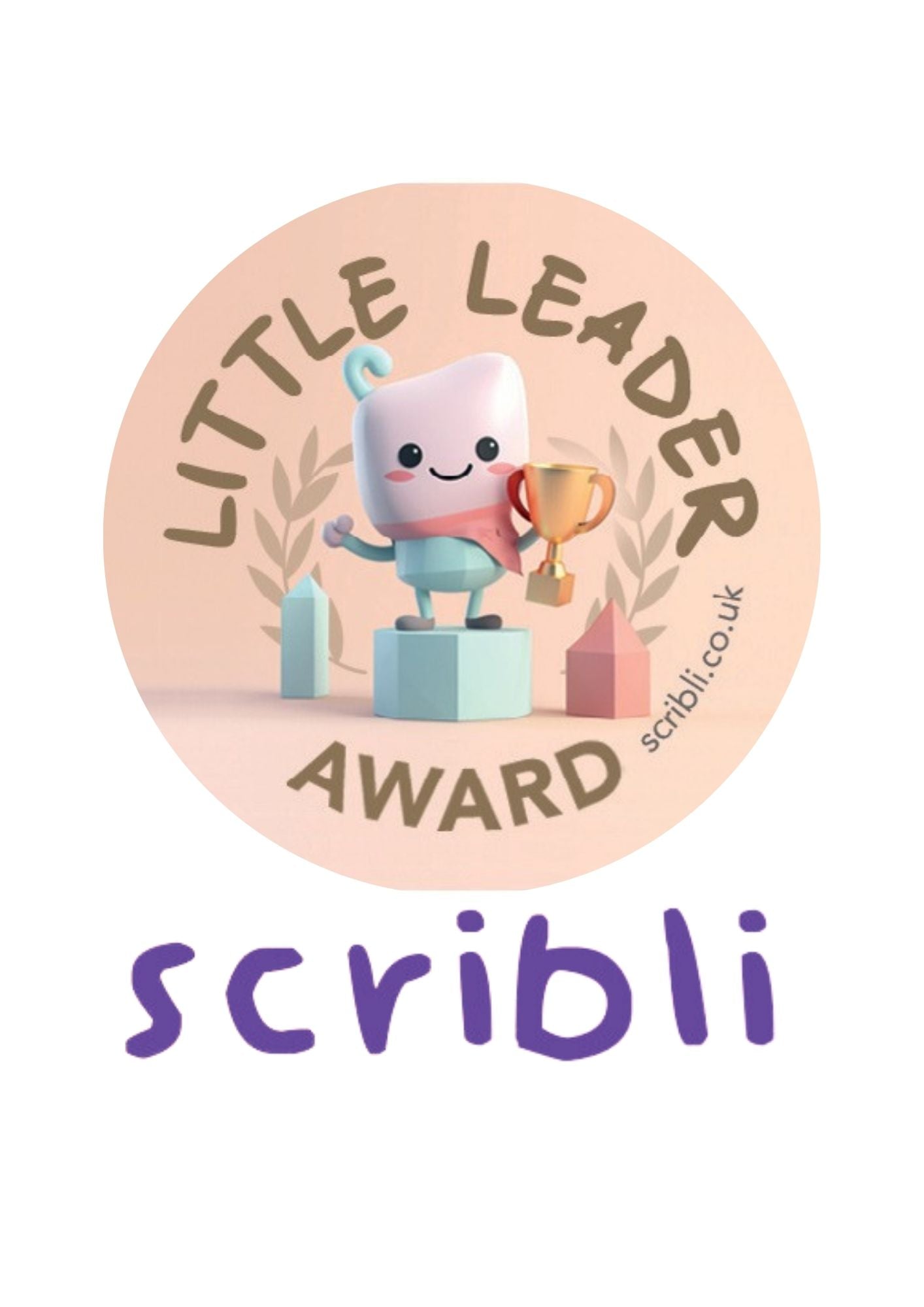 Scribli | Sticky Words: Little Leader Award Stickers