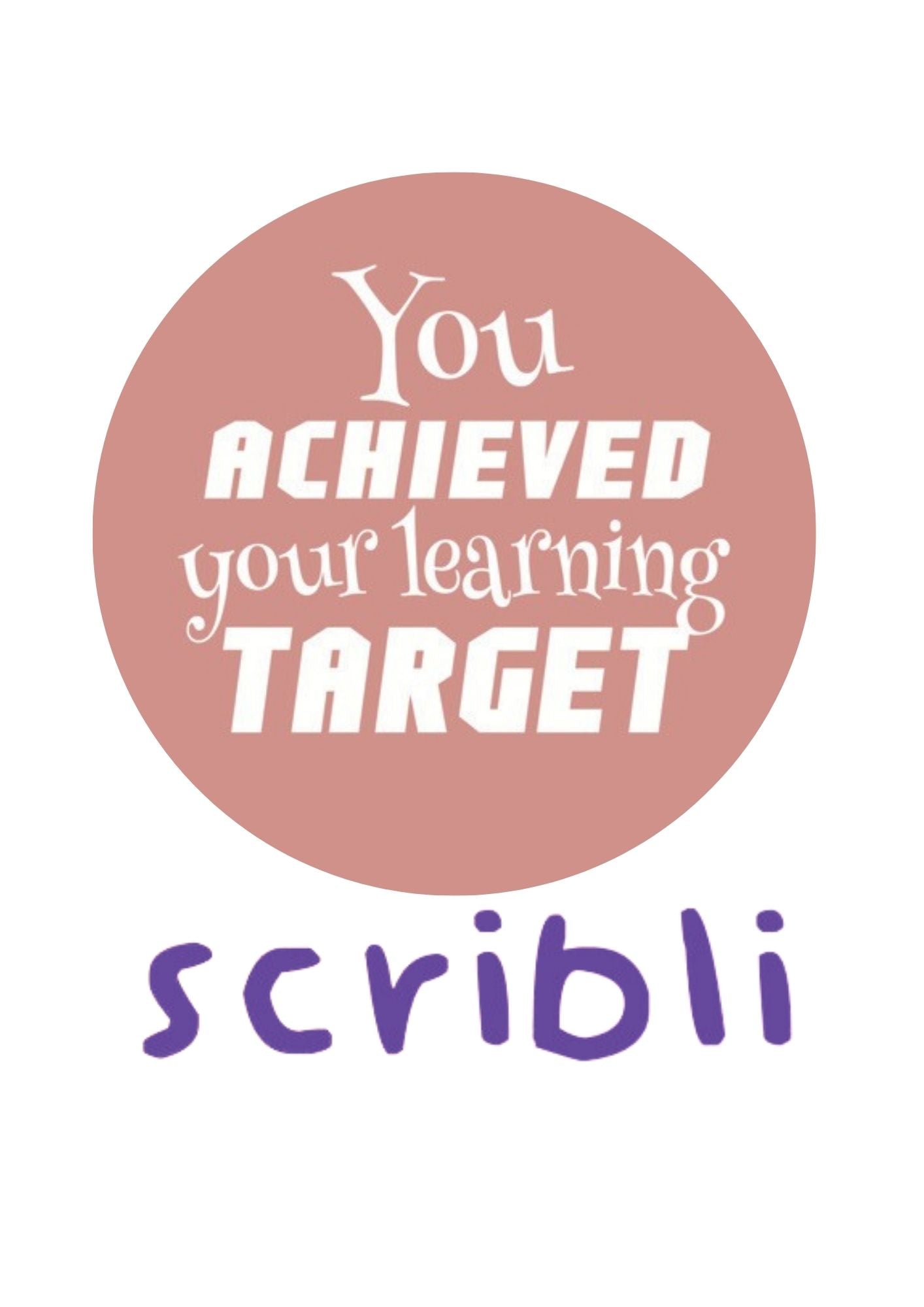 Scribli | Sticky Words: Feedback Stickers (Style 1) | Teaching Resources, for marking & recognition