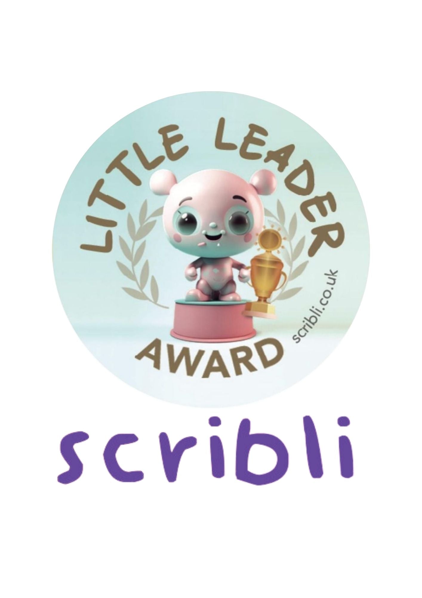 Scribli | Sticky Words: Little Leader Award Stickers