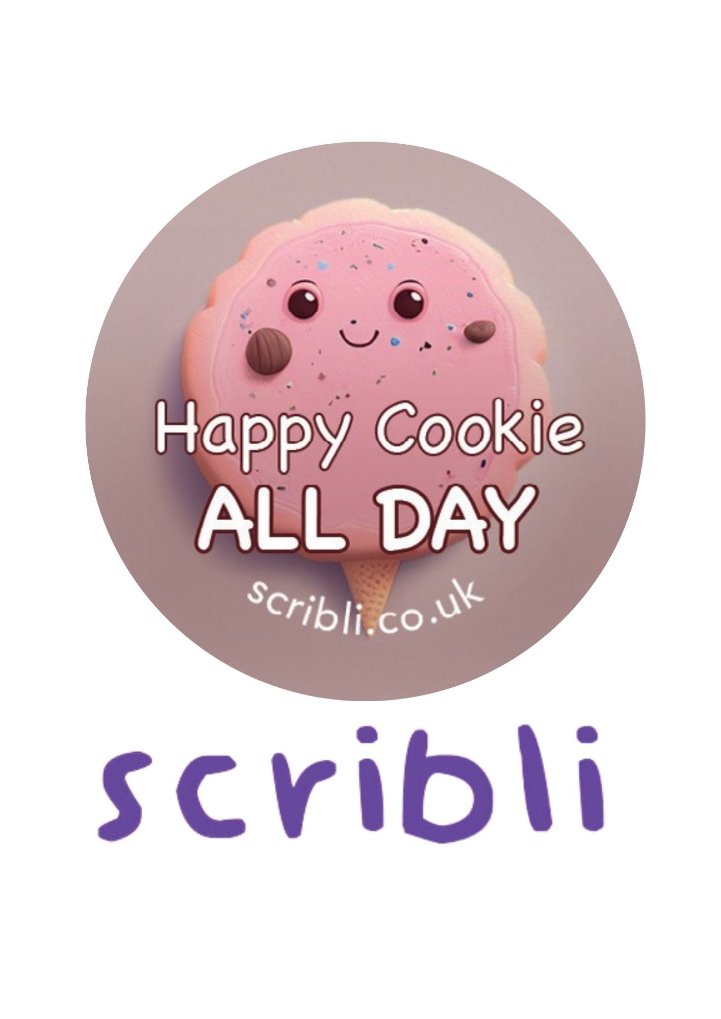 Scribli | Sticky Words: Happy Birthday Stickers | Vibrant and Playful Designs for Special Occasions