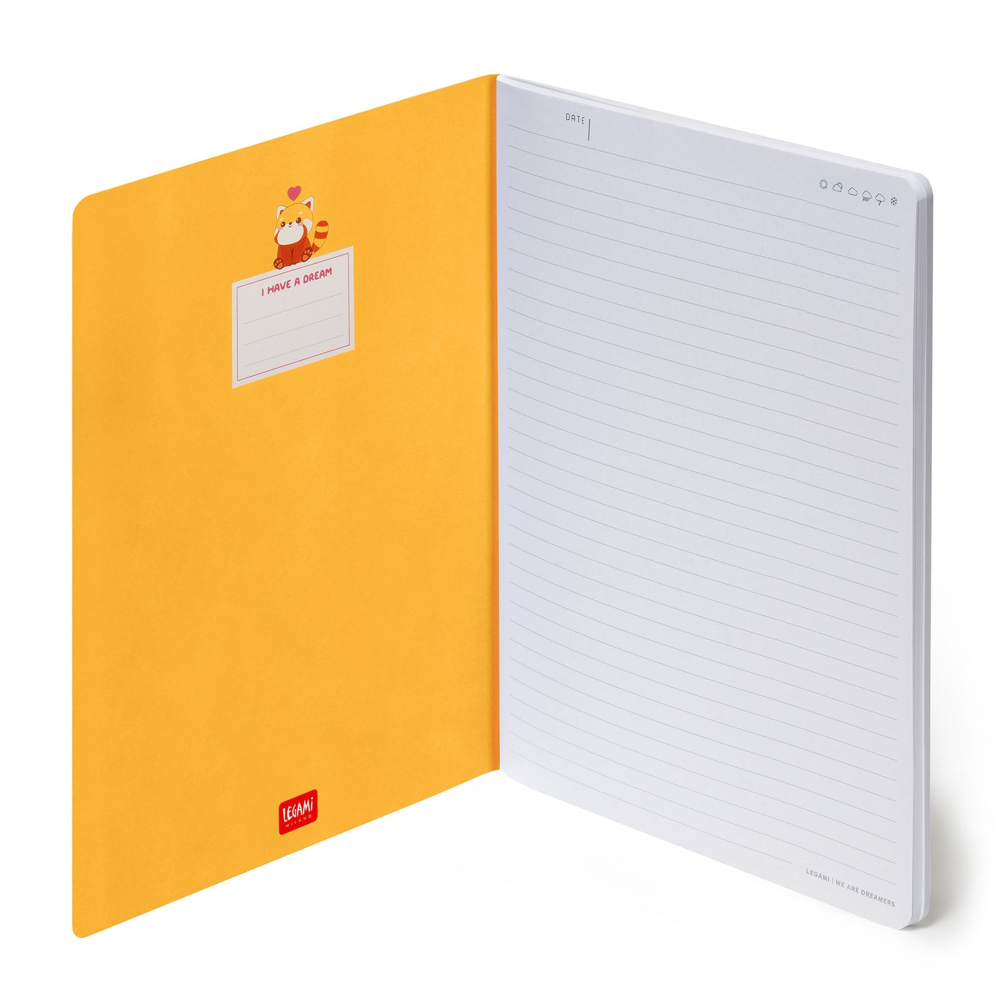 Legami | Quaderno Notebook | Red Panda