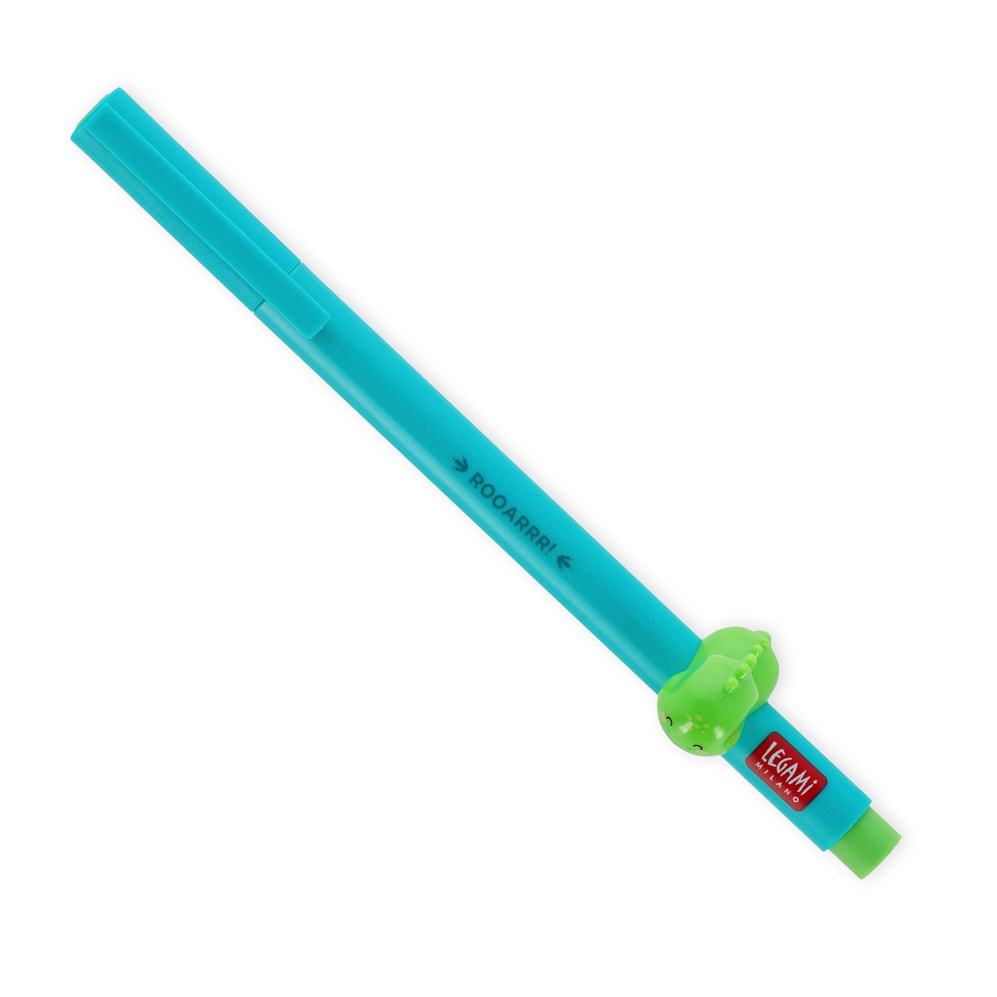 Legami | Lovely Friends Dinosaur Gel Pen | Neon Green Ink