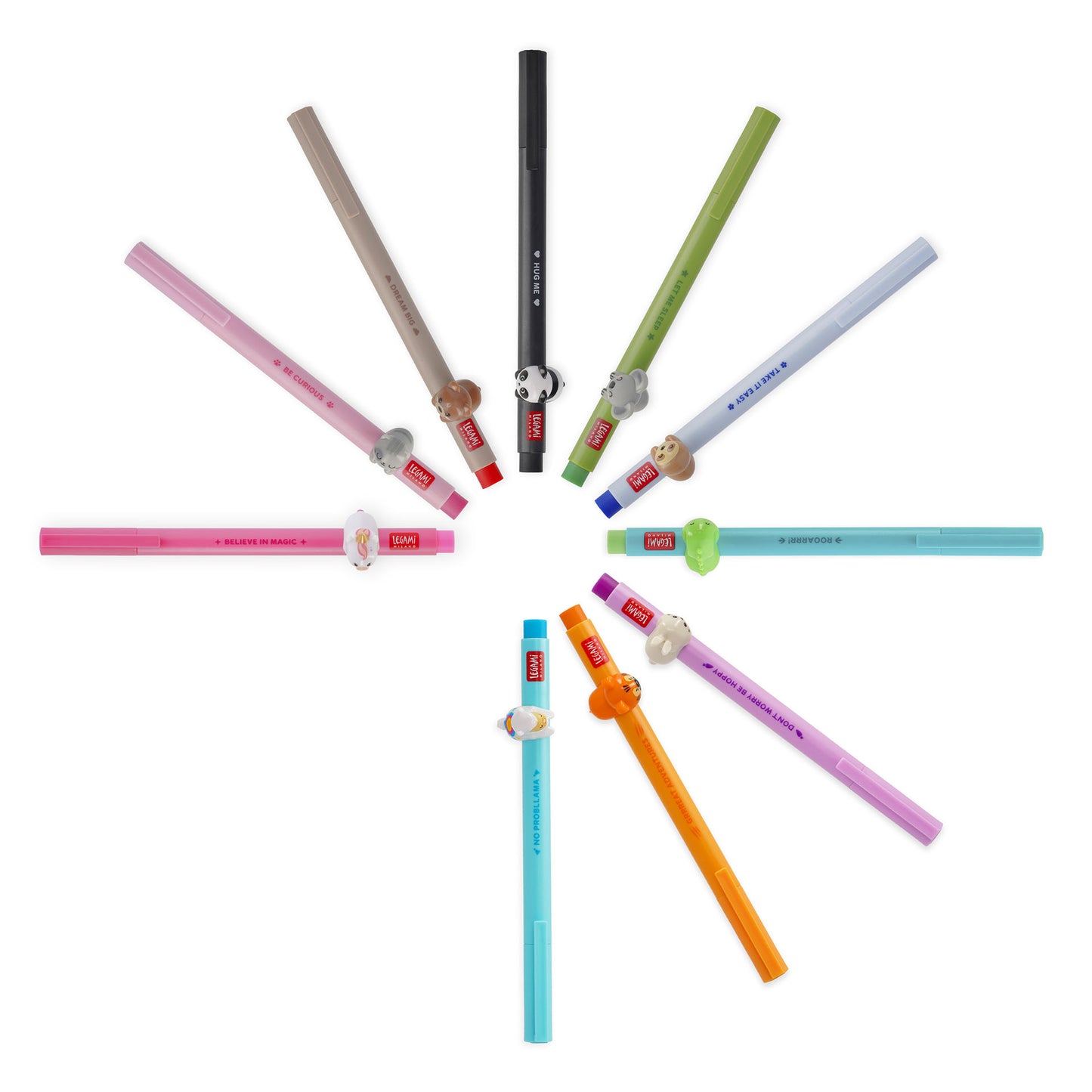 Legami | Lovely Friends Bunny Gel Pen | Purple Ink
