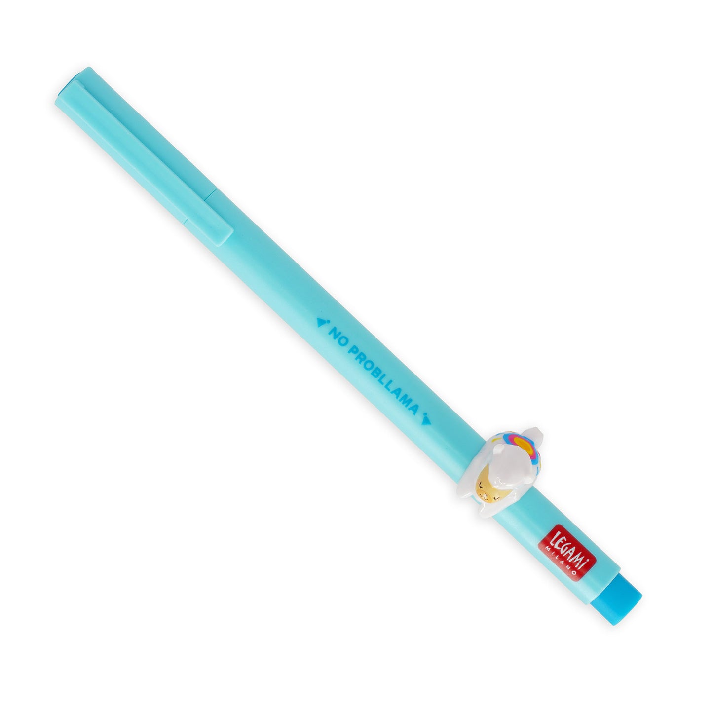 Legami | Lovely Friends Llama Gel Pen | Light Blue Ink