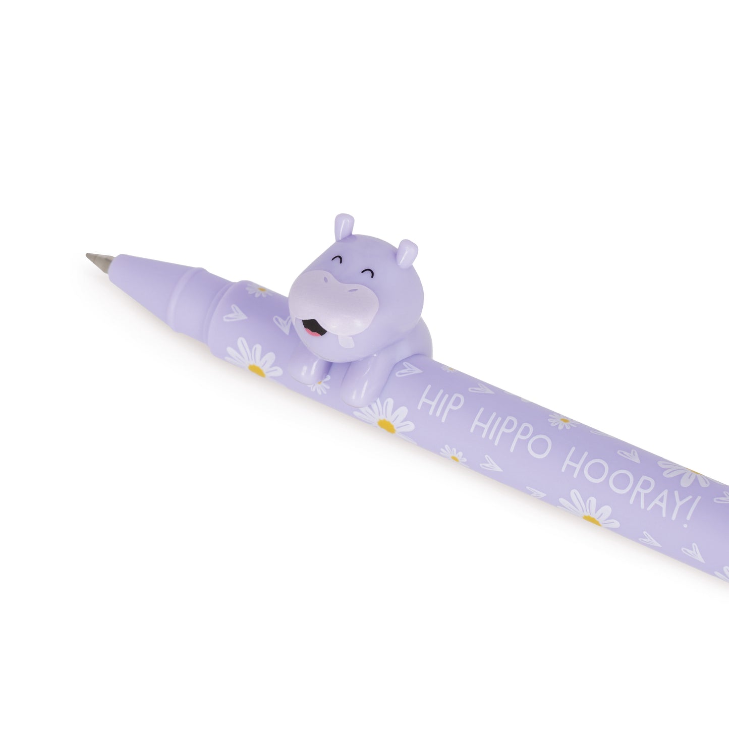 Legami | Lovely Friends Hippo Gel Pen | Blue Ink