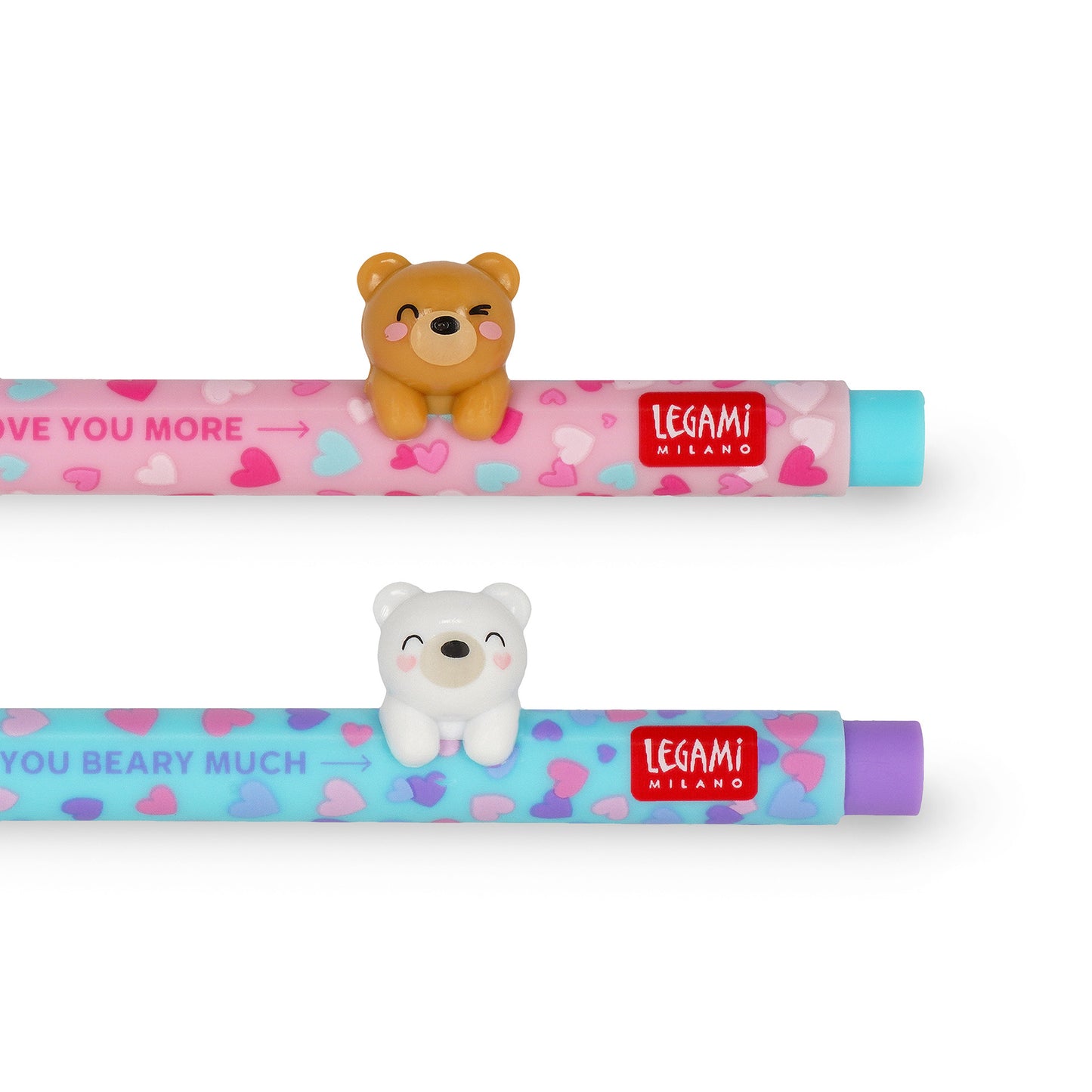 Legami | Beary In Love Gel Pens | Lovely Friends Limited Edition