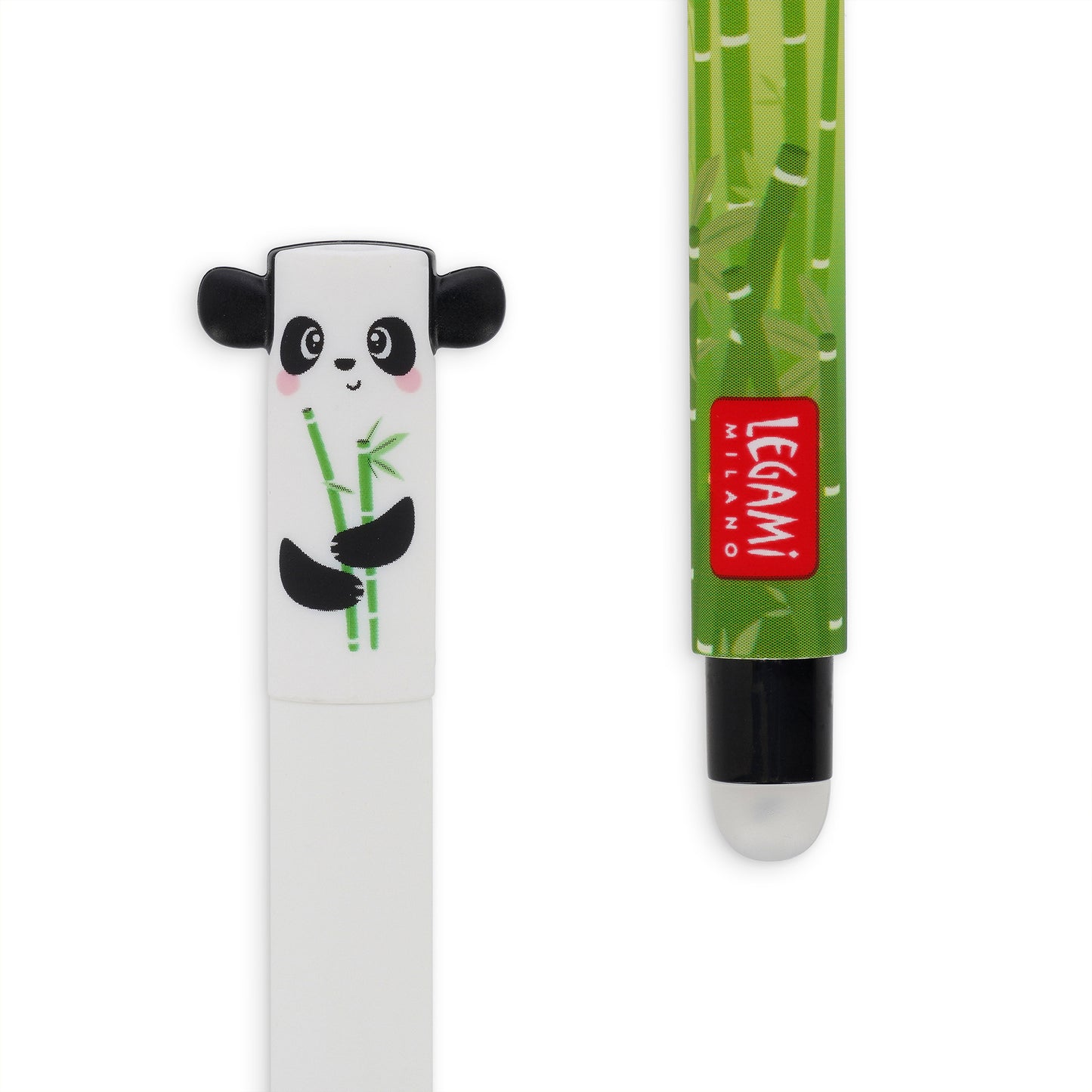 Legami | Panda Erasable Pen with Bamboo | Black Ink