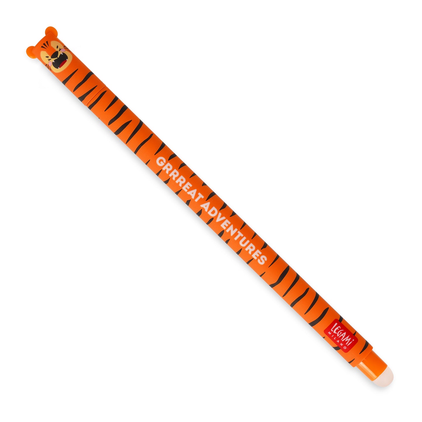 Legami | Erasable Tiger Pen | Orange Ink