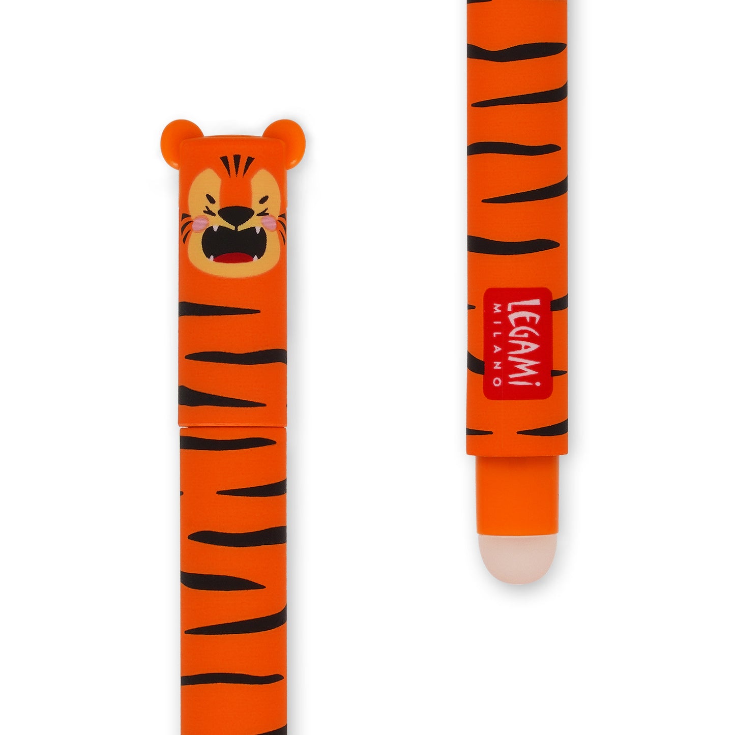 Legami | Erasable Tiger Pen | Orange Ink