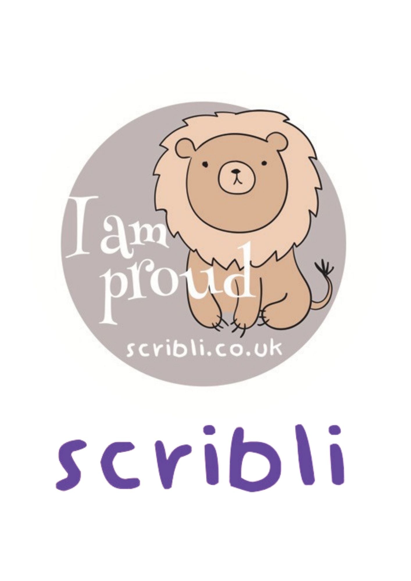 Scribli | Sticky Words | Positive Affirmation Stickers: I am Proud