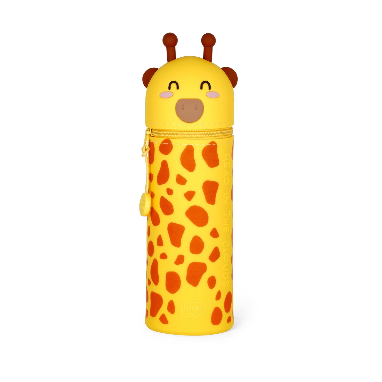 Legami | Giraffe | 2-in-1 Silicone Pencil Case