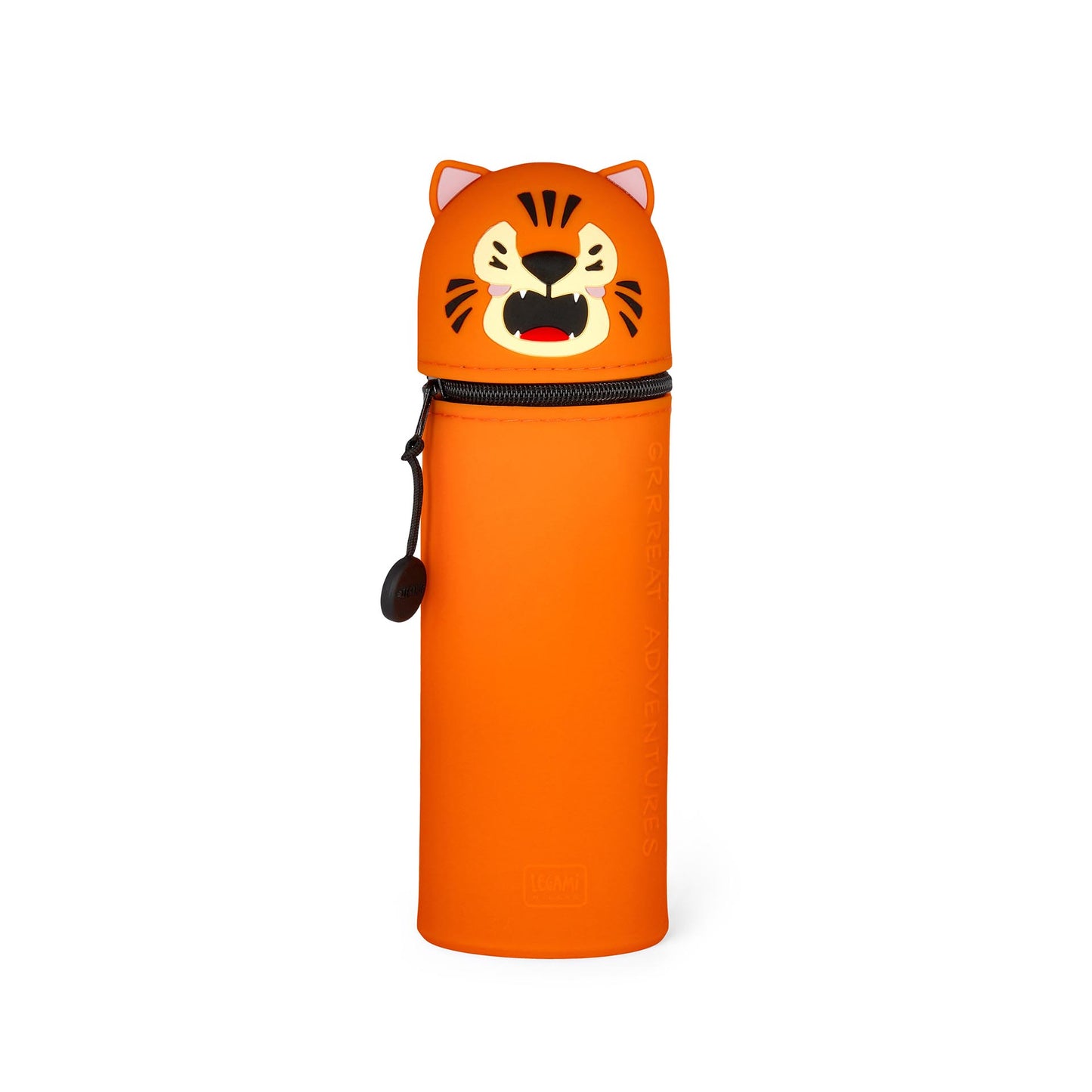 Legami | Tiger | 2-in-1 Silicone Pencil Case