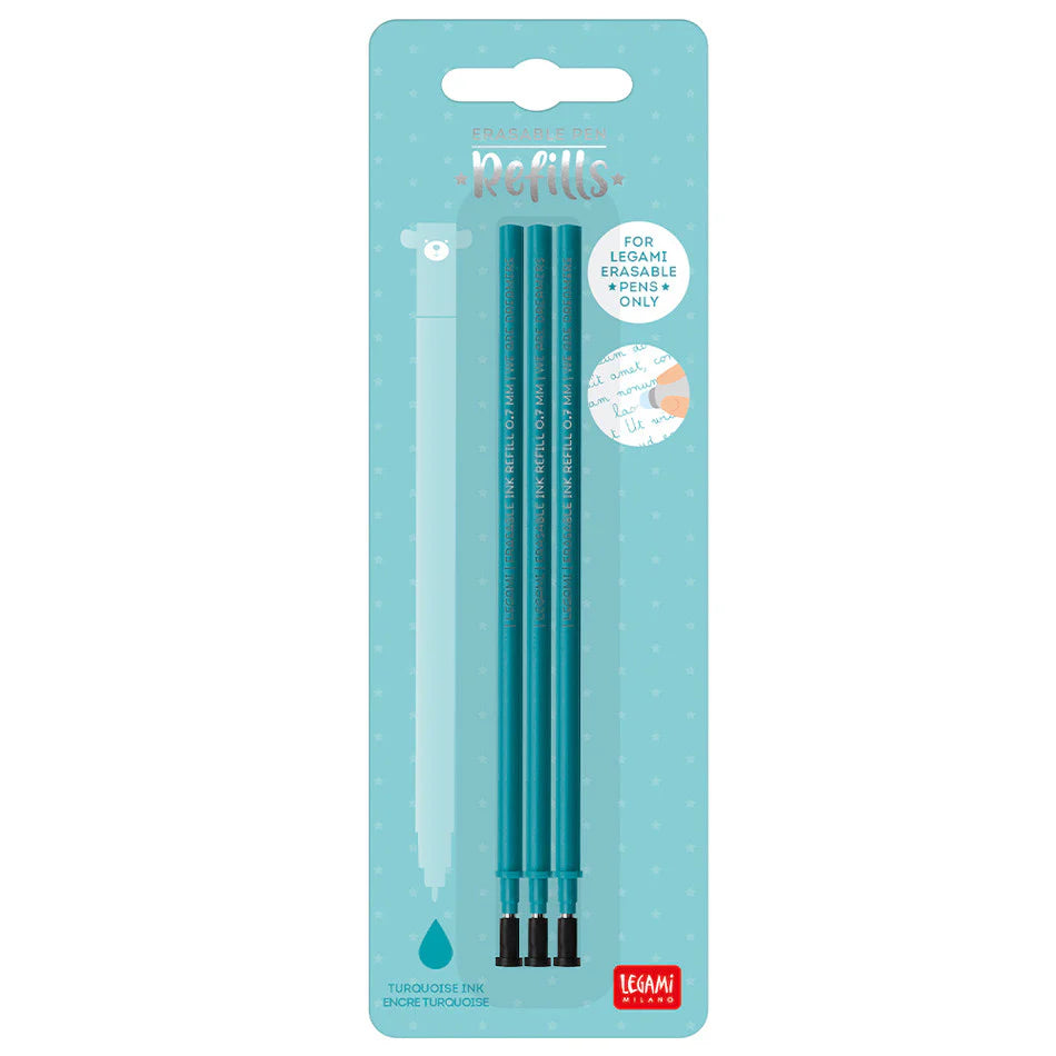 Legami | Erasable Pen Refills | Available in all Colours