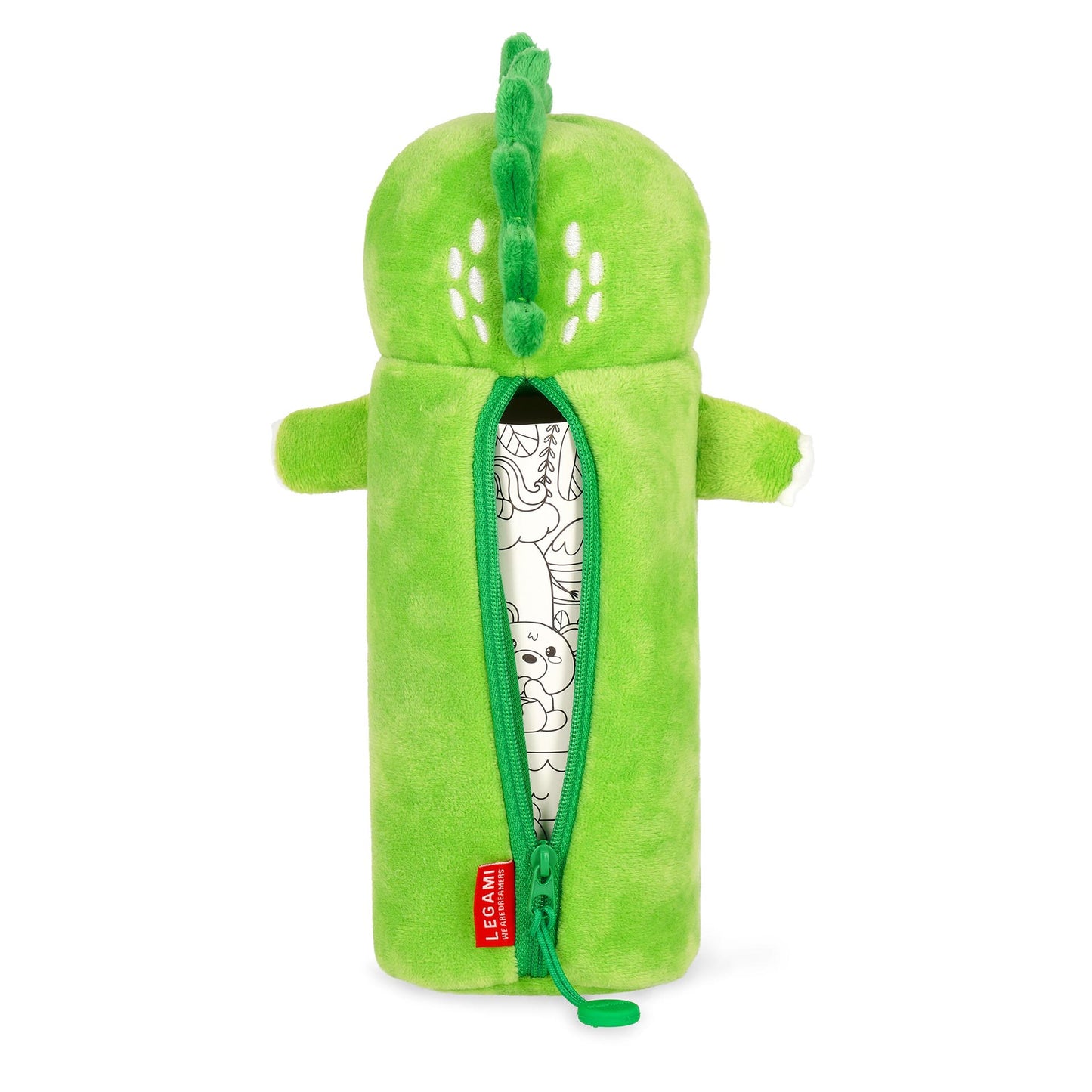 Legami | Plush Pencil Case | Dino