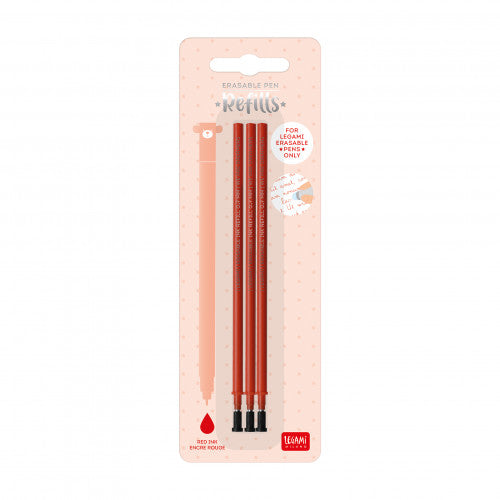 Legami | Erasable Pen Refills | Available in all Colours