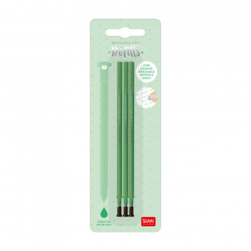 Legami | Erasable Pen Refills | Available in all Colours