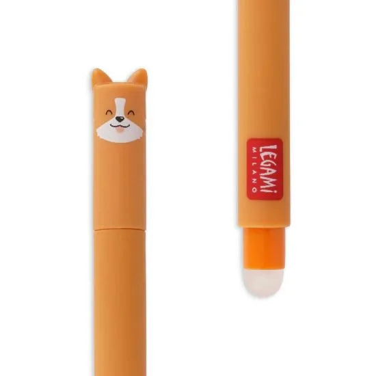 Legami | Erasable Corgi Pen | Black Ink