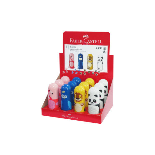 Faber-Castell Eraser-sharpener Animal Faces