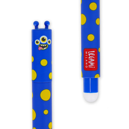 Legami | Erasable Monster Pen | Blue Ink