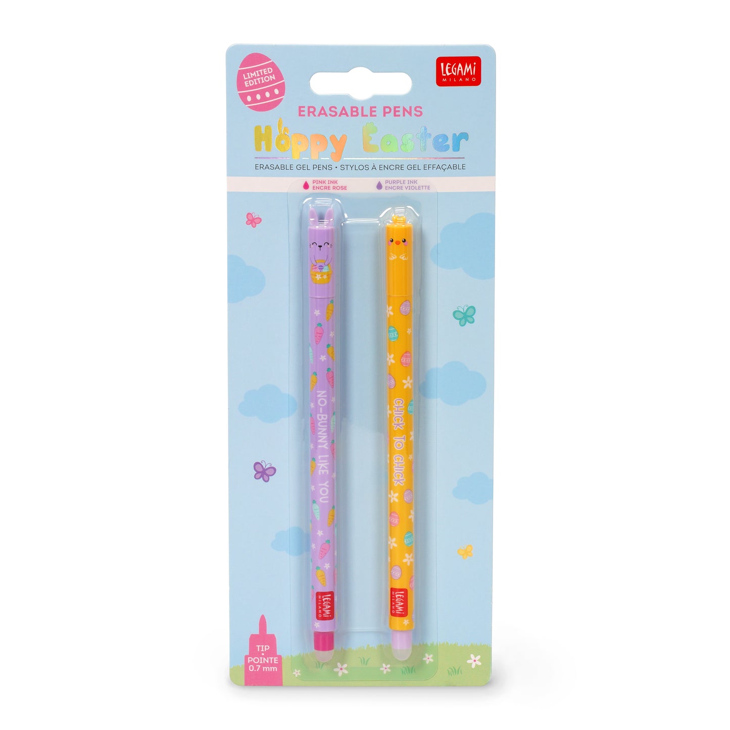 Legami | Easter Erasable Pens 2025 | Limited Edition