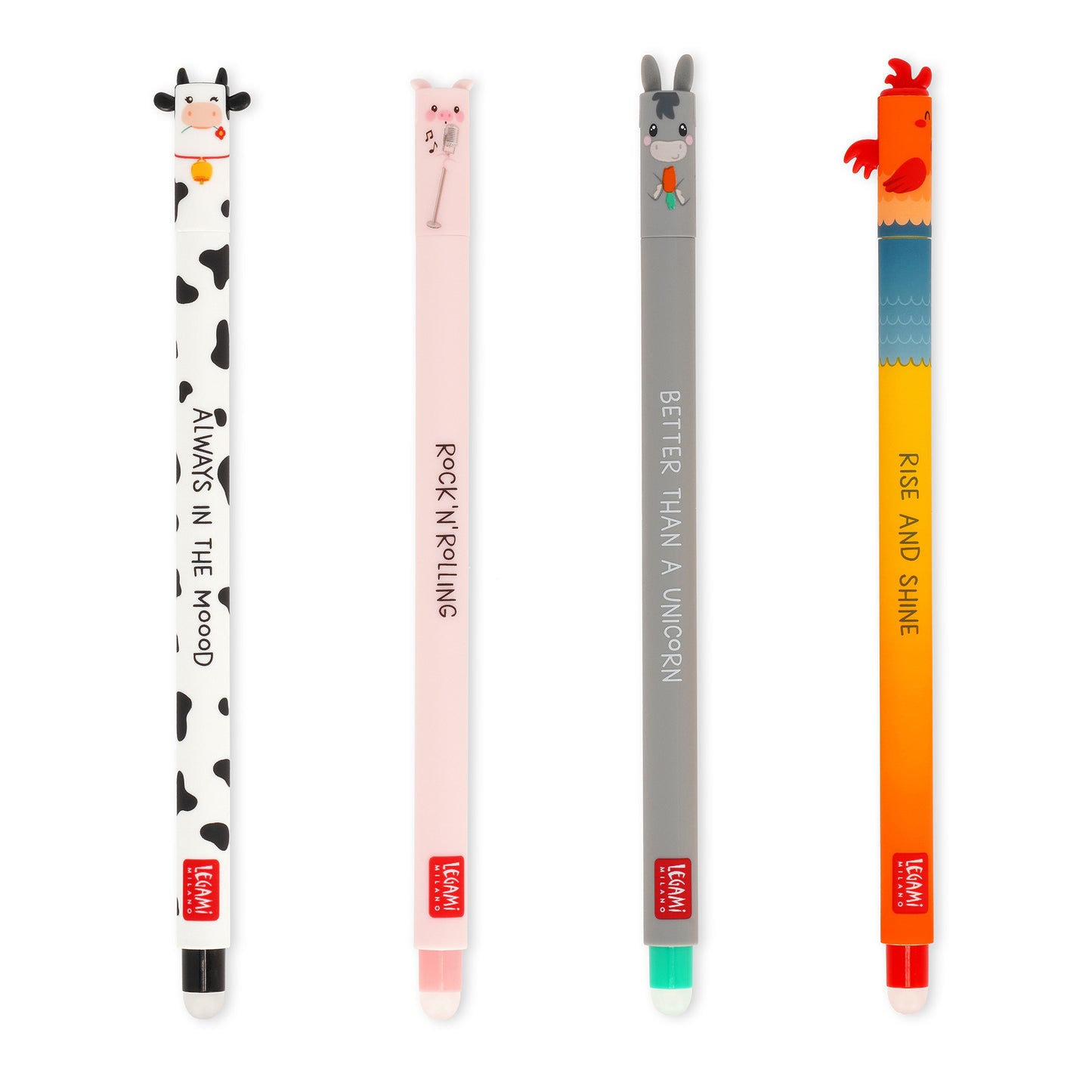 Legami | Farm Sweet Farm | Erasable Pens