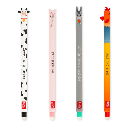 Legami | Farm Sweet Farm | Erasable Pens