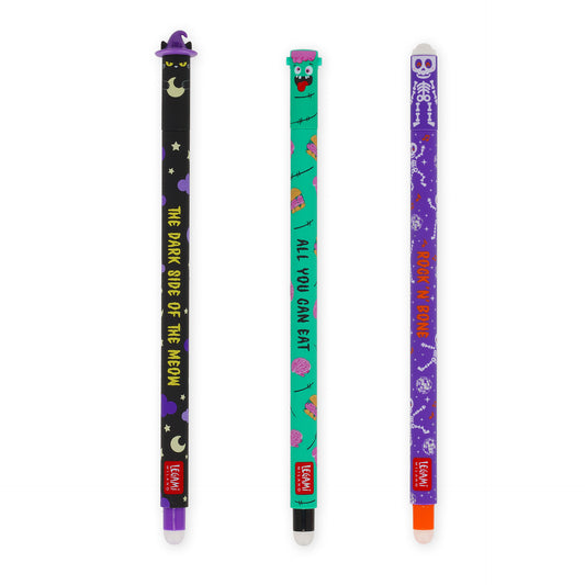 Legami | Boo Crew Erasable Pens | New Halloween Limited Edition 2025