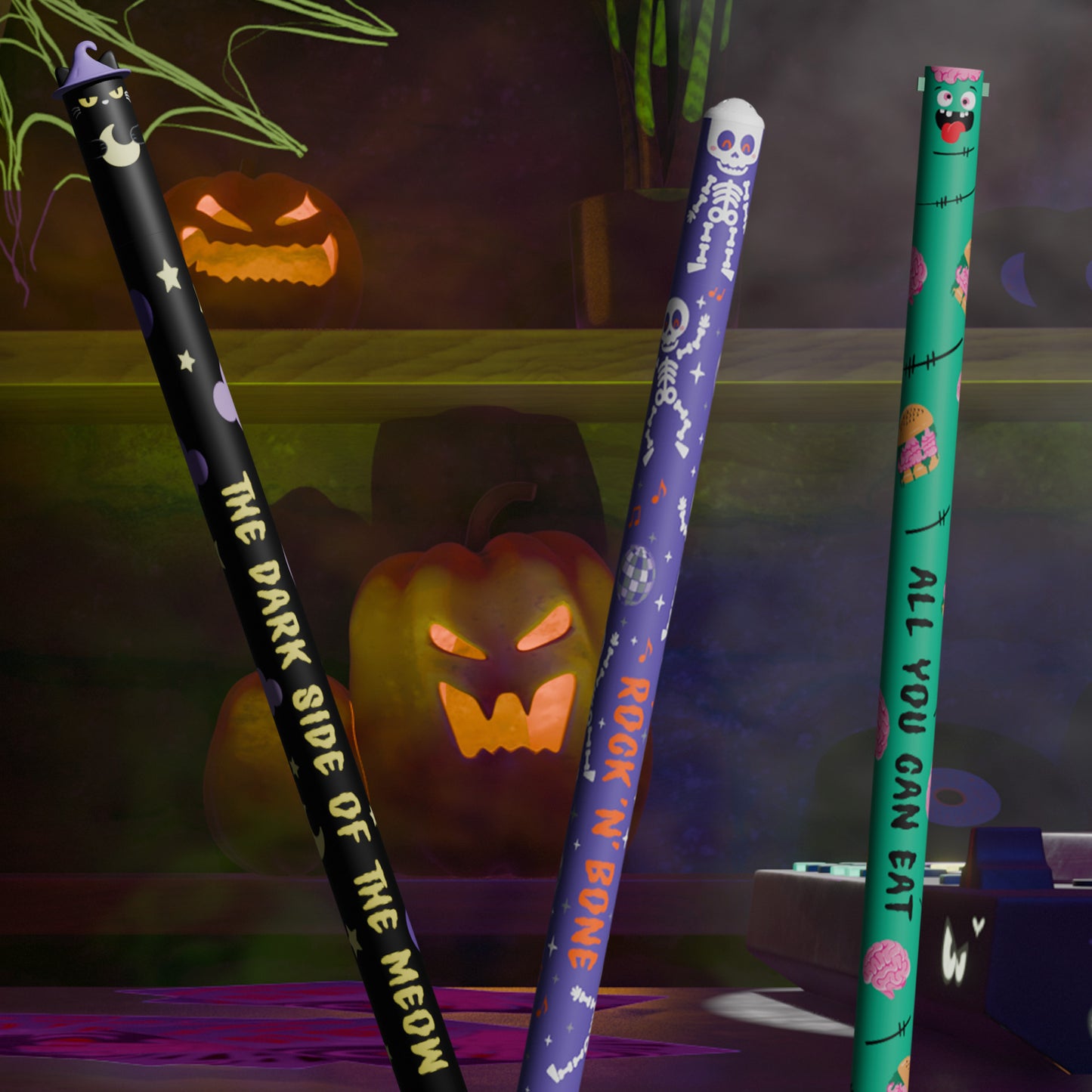 Legami | Boo Crew Erasable Pens | New Halloween Limited Edition 2025