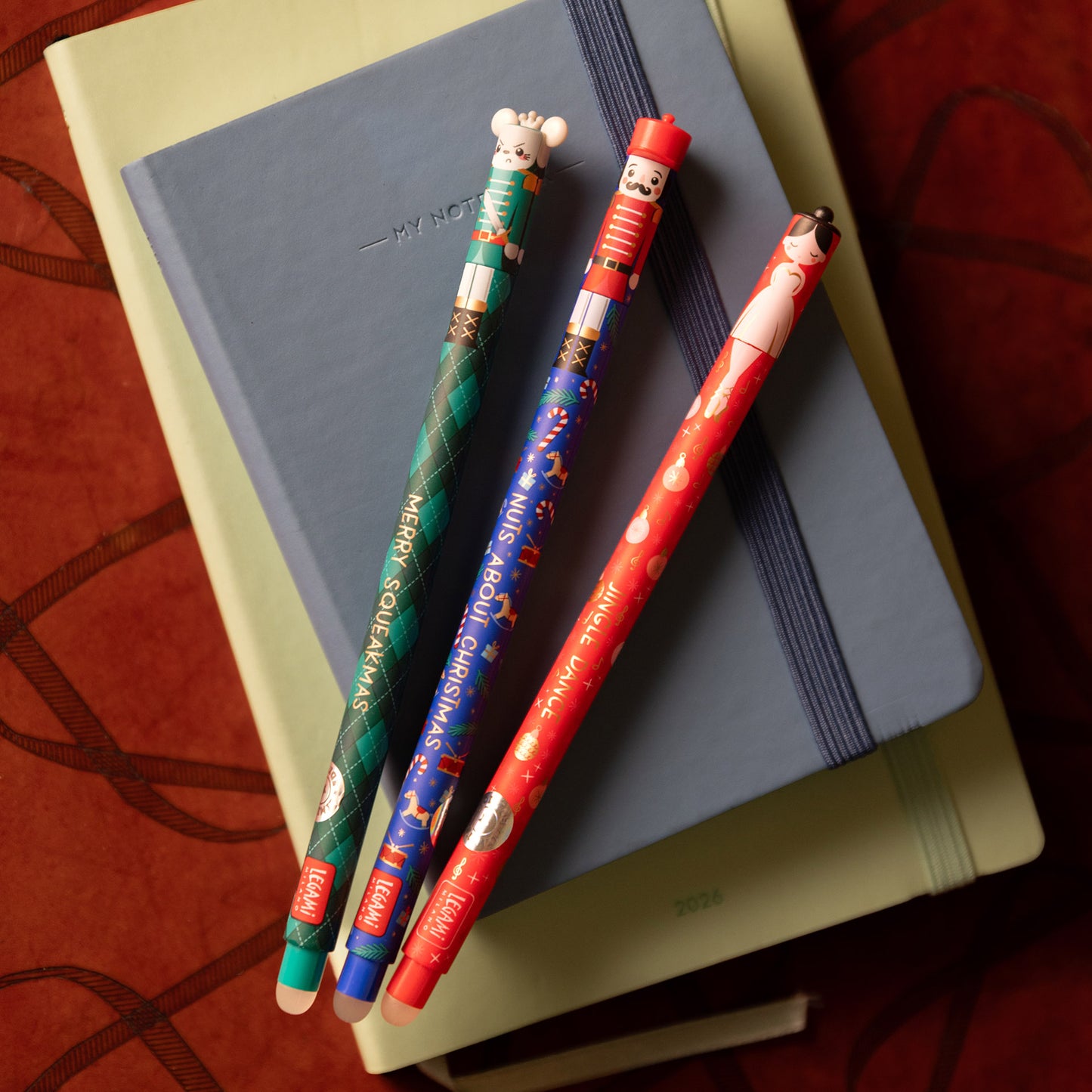 Legami | The Nutcracker Erasable Pens | Christmas 2025 Limited Edition
