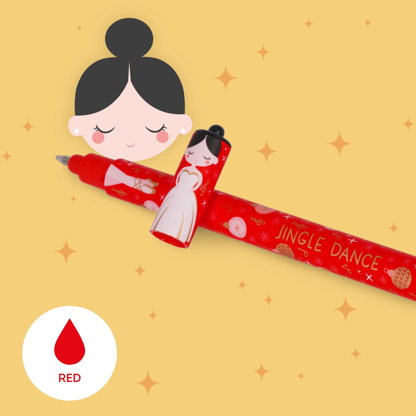 Legami | The Nutcracker Erasable Pens | Christmas 2025 Limited Edition