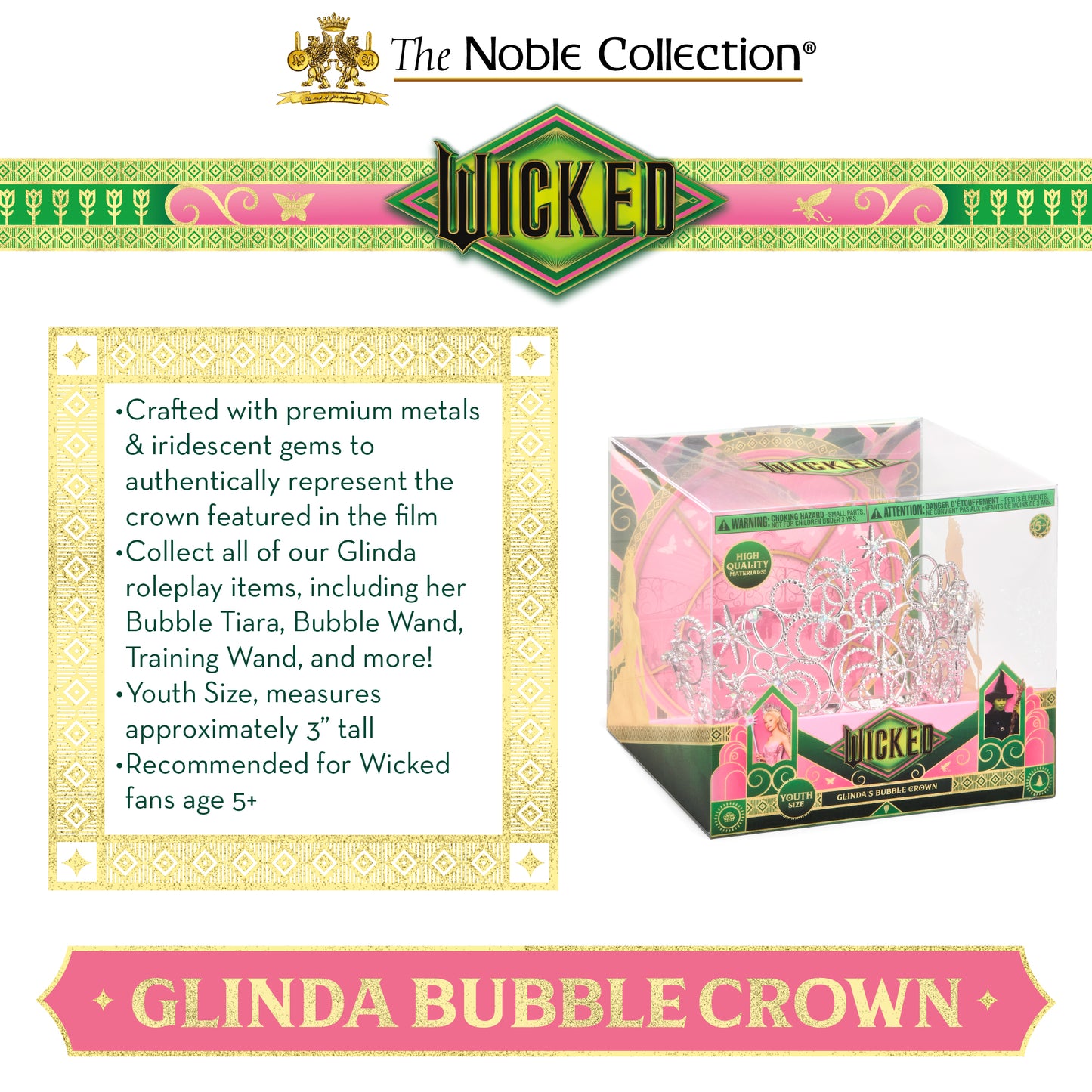 Wicked | Glinda's Bubble Crown