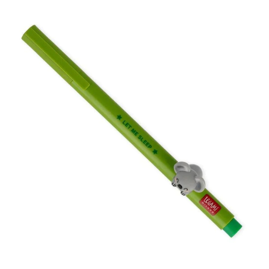 Legami Koala Gel Pen- Green Ink