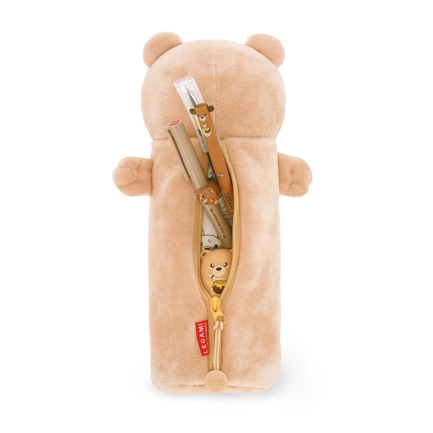 Legami | Plush Pencil Case | Teddy Bear