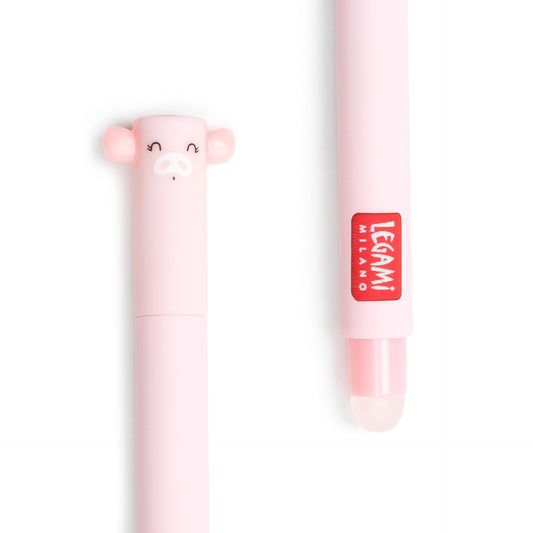 Legami | Erasable Pig Pen- Pink Ink