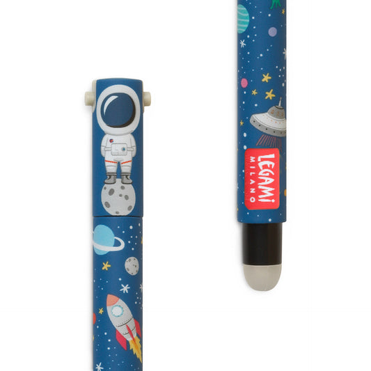 Legami | Erasable Astronaut Pen- Black Ink