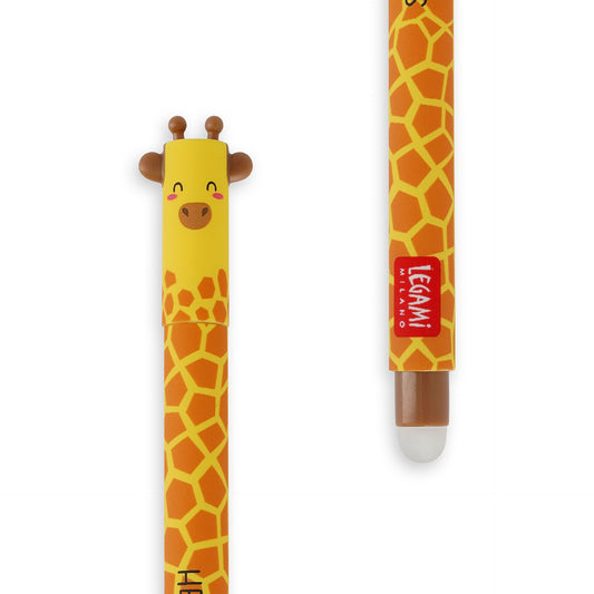 Legami | Erasable Giraffe Pen- Black Ink