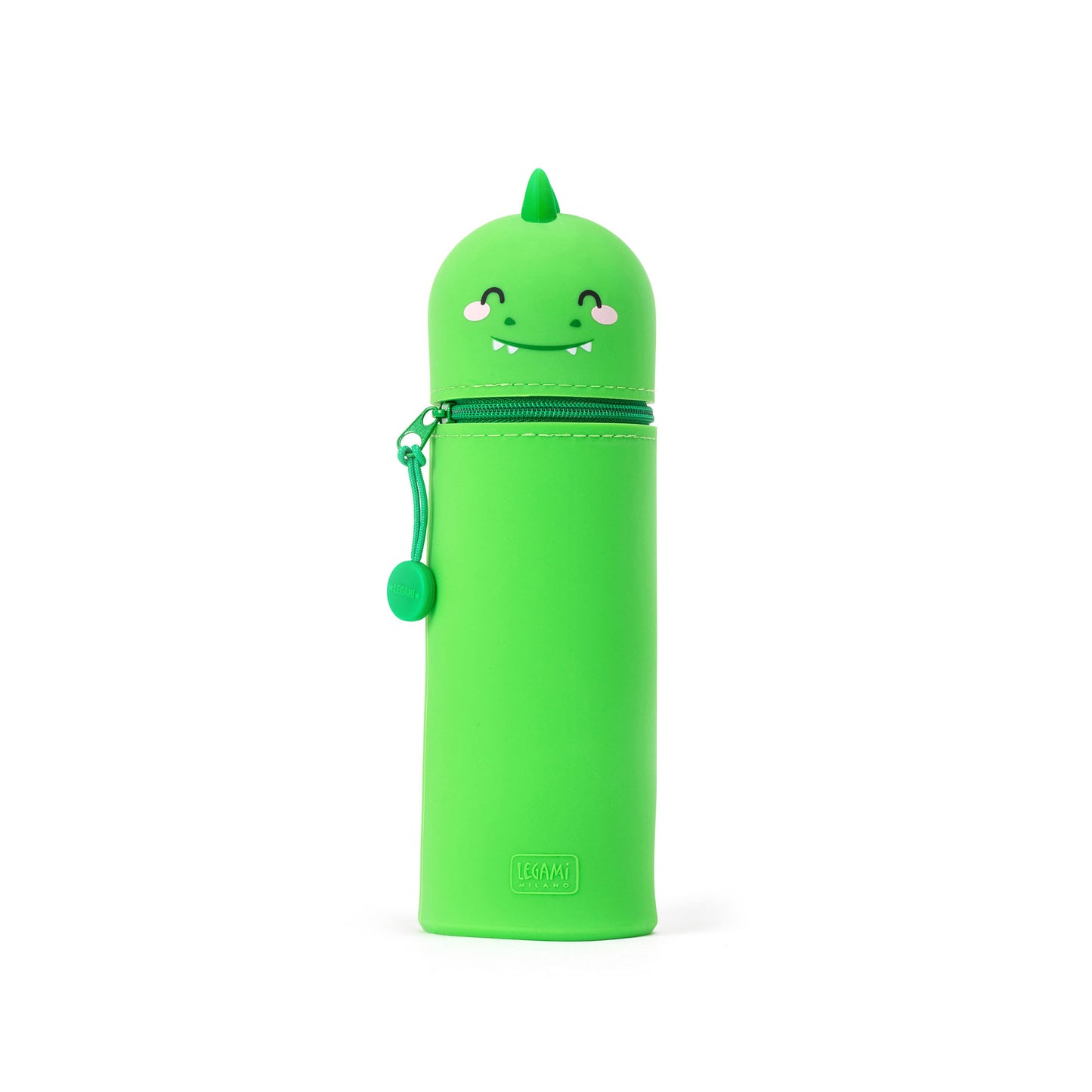 Legami Kawaii 2-In-1 Soft Silicone Pencil Case - Dinosaur