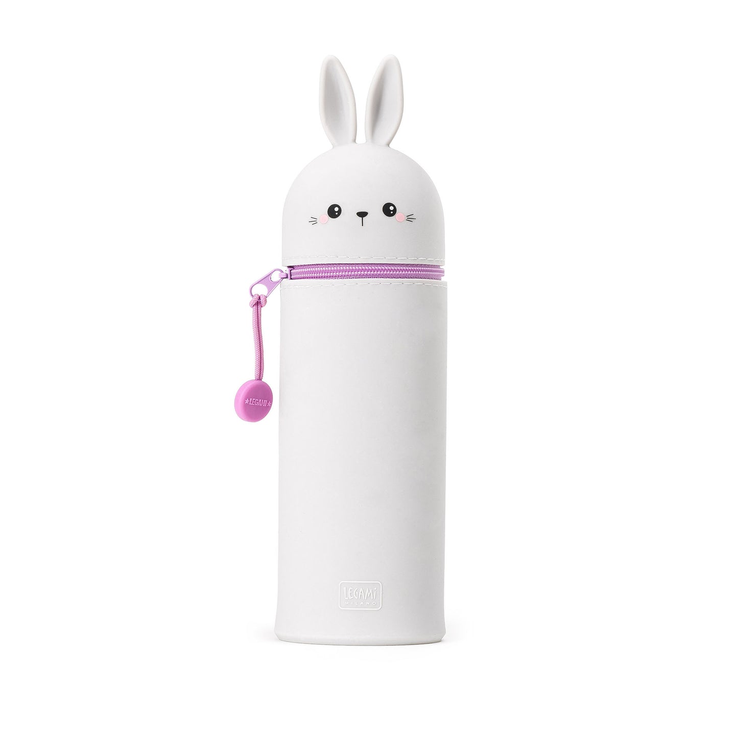 Legami | Bunny | Soft 2-in-1 Silicone Pencil Case