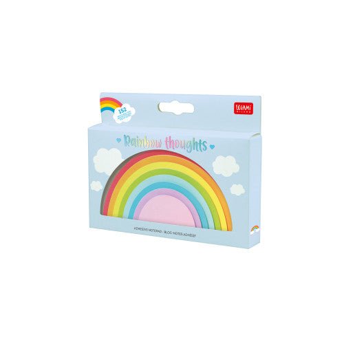 Legami Rainbow Thoughts - Adhesive Notepad